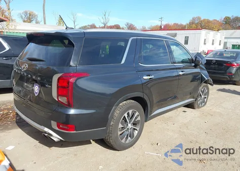 2022 Hyundai Palisade Sel из США, поврежденный, VIN KM8R2DHE5NU374415